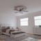 Ekena Millwork 64-in. OD x 57 1/2-in. ID x 3 1/4-in. W x 7/8-in. P Rose Ceiling Ring Kit CRK32RO - alternate 3